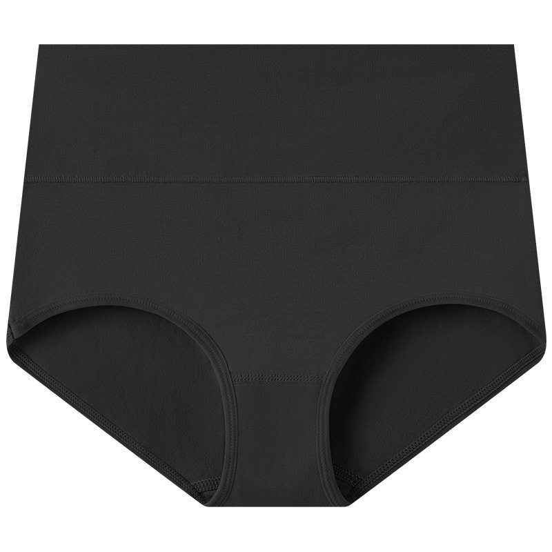 欧码纯棉女士内裤高腰收腹提臀内裤亚马逊爆款大码三角裤代包装