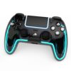 P4 Game Controller Neon Rgb Colorful Luminous Switch Wireless Game Controller Hall Joystick 6-Axis Somatosensory