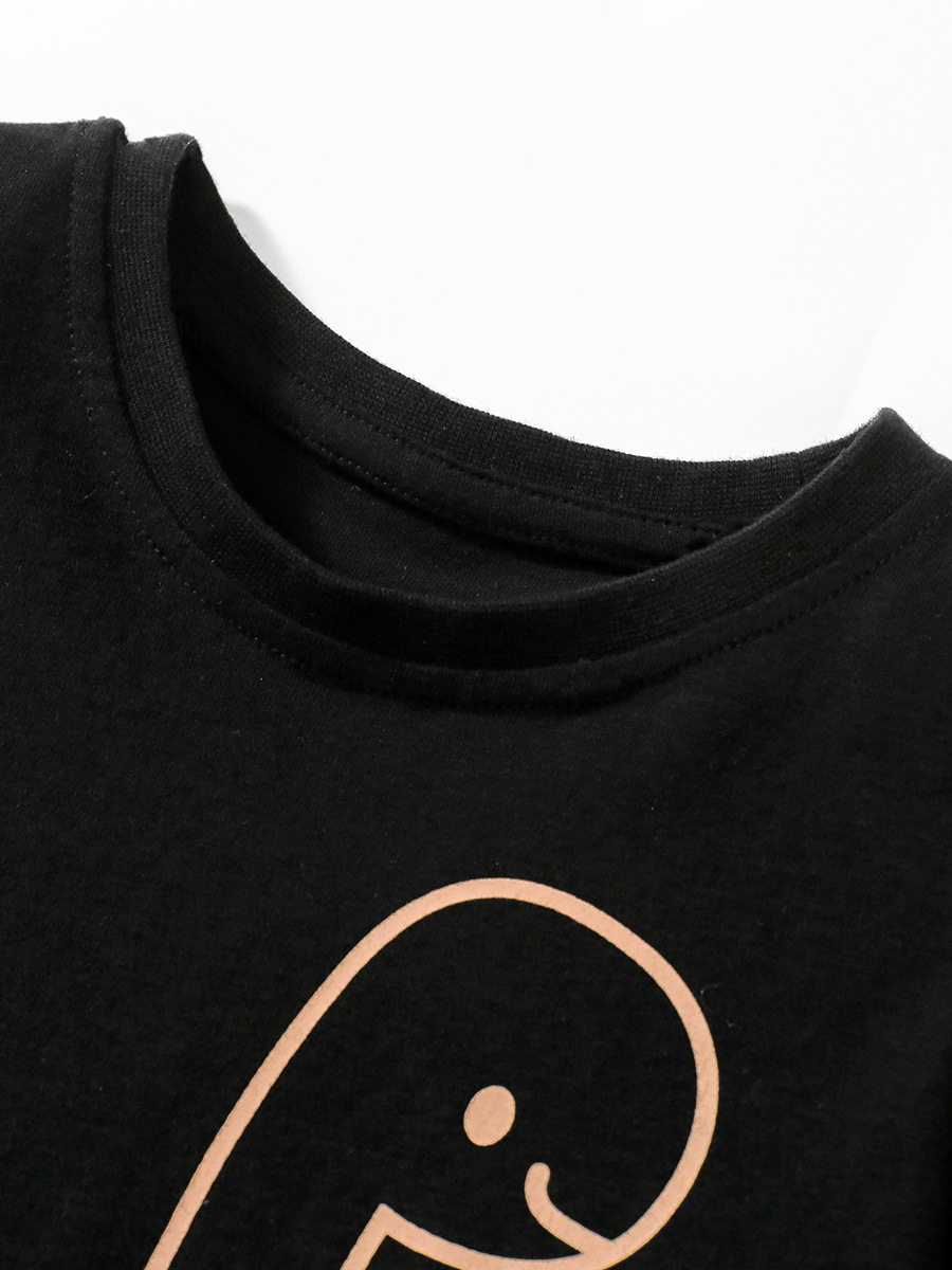 Summer Short-sleeve Boys' Set, New Kids' 2-piece Outfit, T-shirt & Pants Set