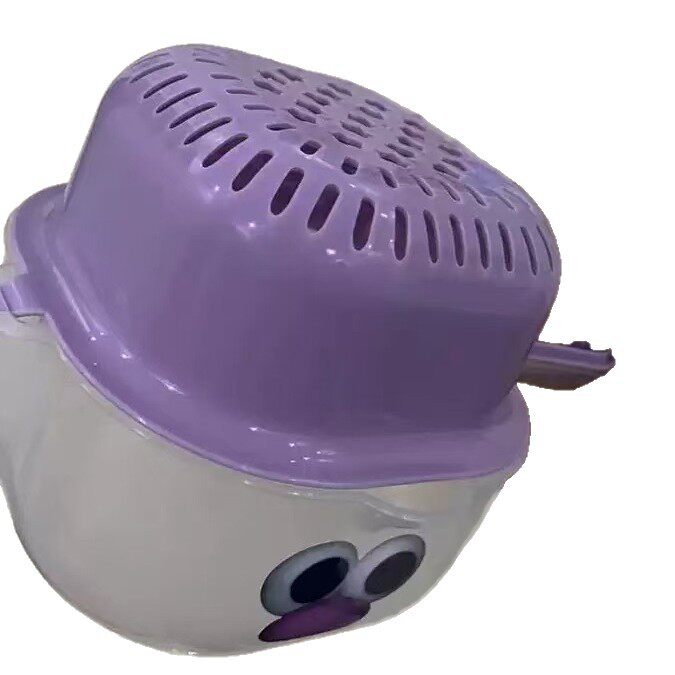 Dopamine Draining Basket for Home Kitchen, Thickened Double-Layer Vegetable Washing Basket, Portable Hollow Fruit and Rice Washing Multi-Purpose Basin