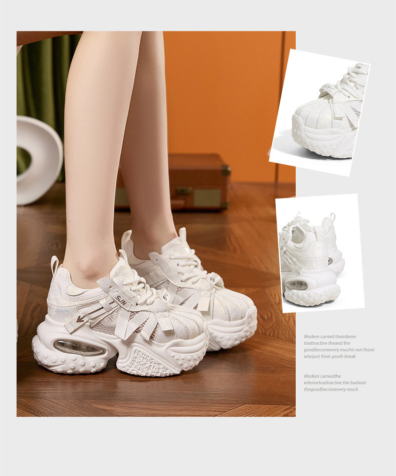 Giày sandal cao gót nữ hở mũi quai ngang dây buộc gót siêu cao 8 cm — Trắng, Bạc chi tiết 3