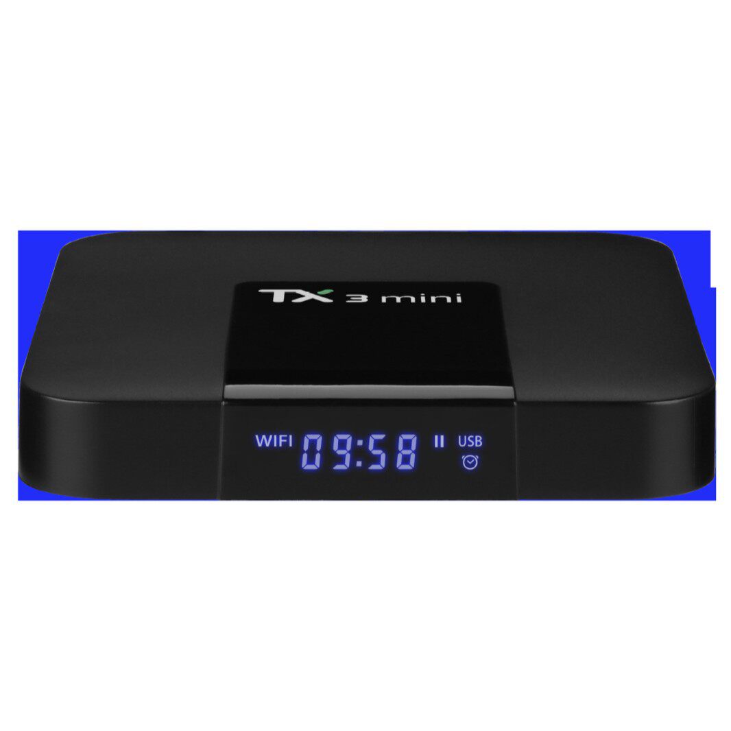 Cross-Border Supply of Tx3Mini Network Tv Set-Top Box Export Tv Box Android Tv Box 4K Playback