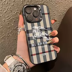 Classic Plaid Horse Iphone16Pro Mobile Phone Case 15/14/13 Laser 12 Apple 11Xsmax/Plus