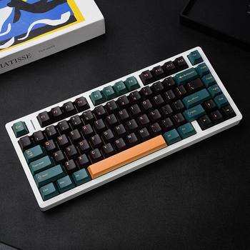 Mars Green Pbt Five-Sided Dye-Sublimation Keycaps with Chinese, Arabic, Korean, German, French, Spanish, and Russian Layouts, Gmk Replica