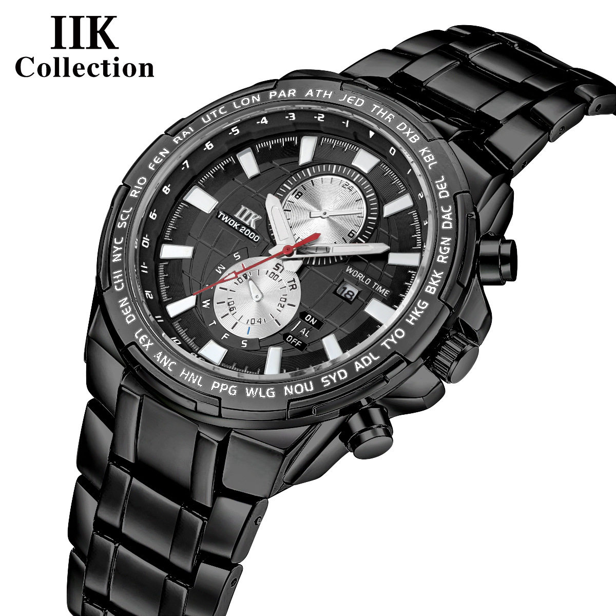 Factory direct supply men's watch sports car dial watch calendar multi-function watch Seiko watch wrist watch