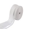 1cm wide white cotton trademark webbing edging cotton belt horizontal cotton webbing without fluorescent agent cotton webbing