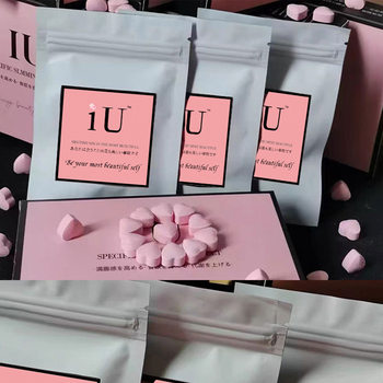 Weishang same IU Milk tablets enhanced version full belly iu candy plant peptide fiber milk tablets tablet candy in stock generation