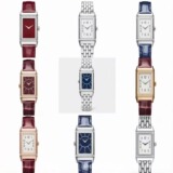 Серия Jijia Flip blue plate Shiying belt стальной пояс водонепроницаемые женские часы с прямоугольным бриллиантом, трансграничная горячая распродажа оптом