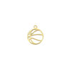 Europe and the United States cross-border personality new cutting stainless steel slide volleyball pendant gold basketball pendant factory outlet