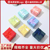 In stock cloud cover 4*4 Butterfly Festival ring stud earrings brooch jewelry packaging gift box cheap jewelry gift box