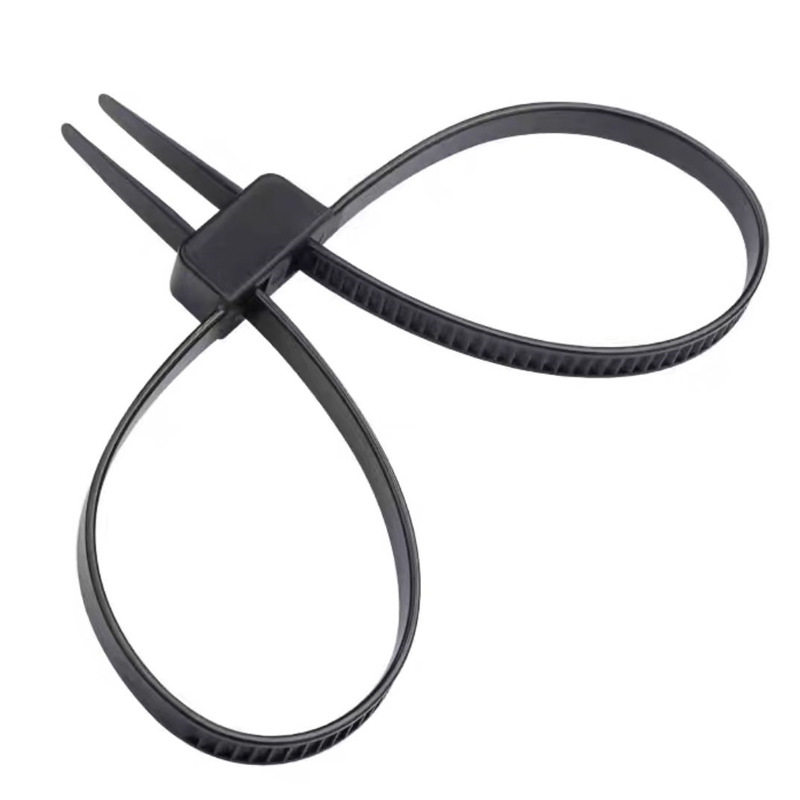 Double-Buckle Nylon Cable Ties, Thickened and Deepened, Strong Bite Force, Bundling Straps, Strong Bearing Capacity, Various Specifications, Manufacturers
