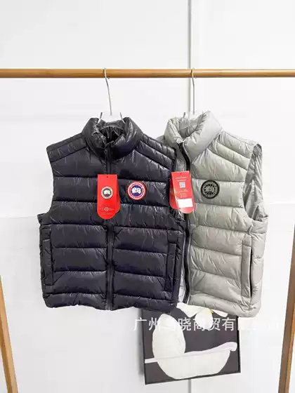 Cross-Border Foreign Trade Supply: Classic Glossy Cotton Vest, Puffer Vest, Men's and Women's Warm Vest