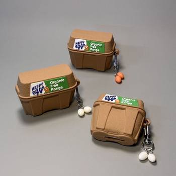 Creative Egg Tray Suitable for Airpodspro3 Protective Case Pro2 Protective Cover Airpods4 Headphone Cover 3Rd Generation 5