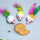 Игрушки для кошек, говорящие мыши, имитационный плюш, цветные перья, забавные кошки, мышата, товары для домашних животных, самодельные игрушки для кошек mini 2