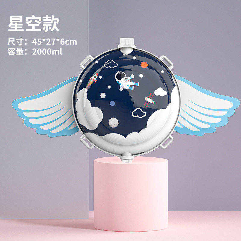 儿童背包水枪玩具夏天新款抽拉式呲水枪沙滩打水仗戏水玩具喷水枪