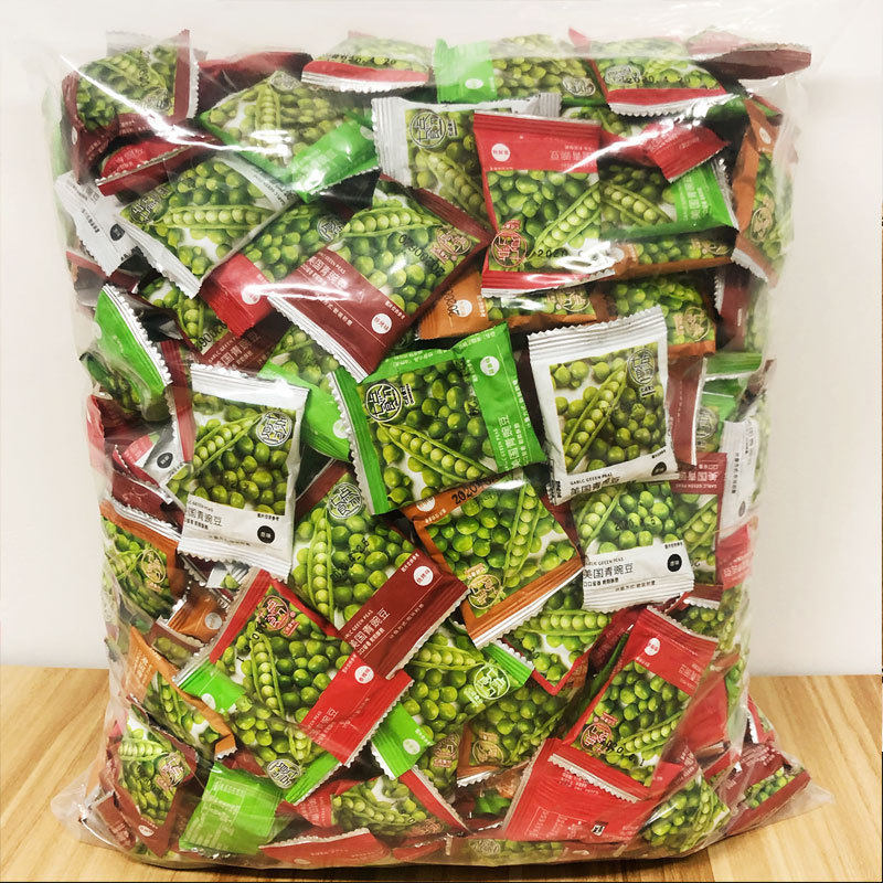 Green Peas Garlic US Green Peas Green Peas Snacks Wholesale Bulk Independent Small Package Nuts Spicy Sauce