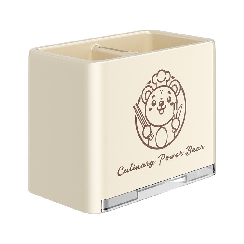 Cross-border New Chopsticks Storage Box Wall-mounted Household Kitchen Chopsticks Spoon Draining Rack Chopsticks Basket Chopsticks Cage