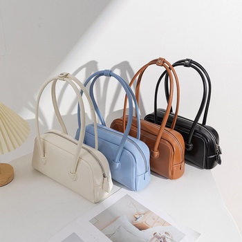 Simple Underarm Bag, High-End Niche Fashion Portable Shoulder Bag for Women, Korean Style Simple Commuter Small Square Bag for Women