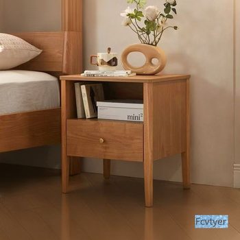 Ready Stock Nordic Style Bedside Table Modern Bedside Storage Cabinet Home Bedroom Light Luxury Simple Bedside Table