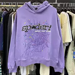 Wholesale European and American Hip-Hop Singer Style Foam Letter 555555 Printed Unisex Couple Sweatshirt Hoodie Set