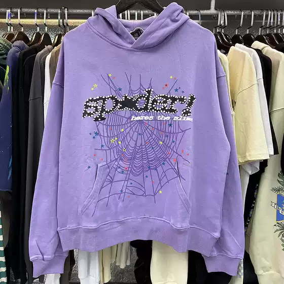 Wholesale European and American Hip-Hop Singer Style Foam Letter 555555 Printed Unisex Couple Sweatshirt Hoodie Set