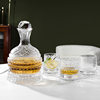 Light Luxury Tumbler Decanter Luxury High-end Wine Decanter High-end Rotating Wine Decanter Ornament Pot