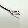 Single Crystal Copper Bronze 4 Strand Braided Headset Upgrade Line Coffee DIY Headset Wire 4 Strand Braided 100 Core