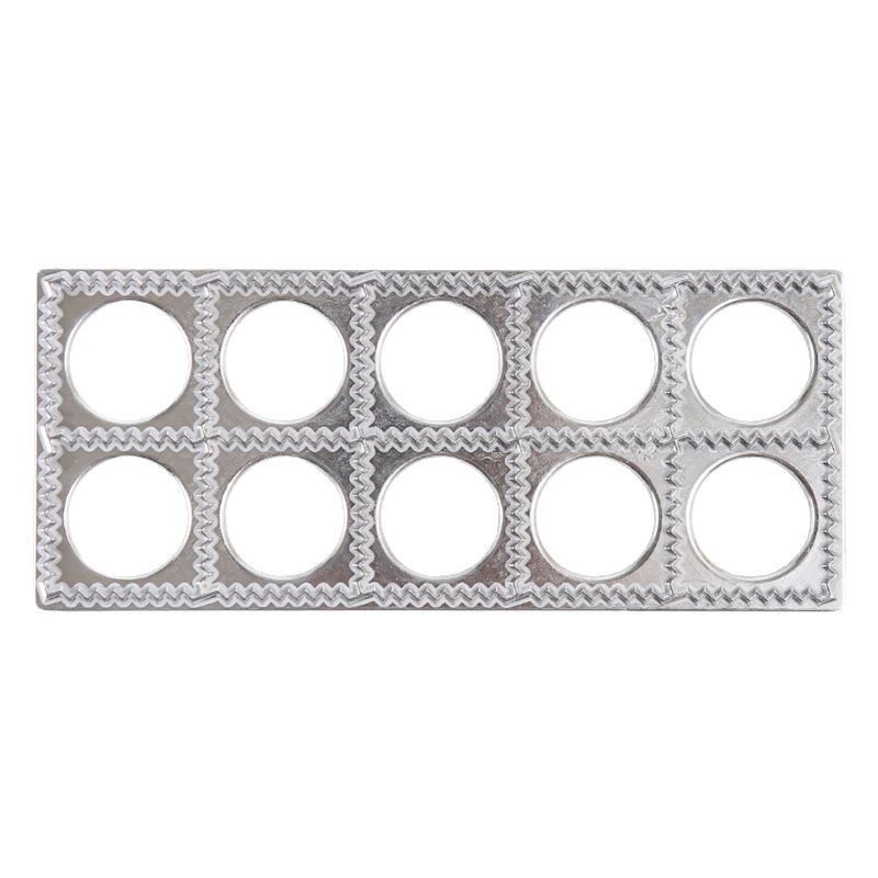 Carefully Selected Cross-Border 12-Hole Italian Dumpling Mold, Household Dumpling-Making Tool, 10-Hole Dumpling Mold, Kitchen Tool