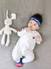 Newborn Baby Spring and Autumn Pure Cotton Romper Infant Long-Sleeve Jumpsuit Hundred-Day Birthday Outing Clothes Crawling Suit One-Piece
