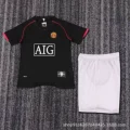0809 manchester united away short sleeve no number