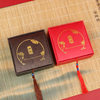 Sachet Gift Box Lobular Rosewood and Aquilarum Beads Handstring Box Bracelet Brocade Box Packaging Box Sachet Gift Box Jewelry Box