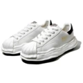 Mmy dissolving shoe platinum leather