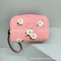 Pink with small flowers