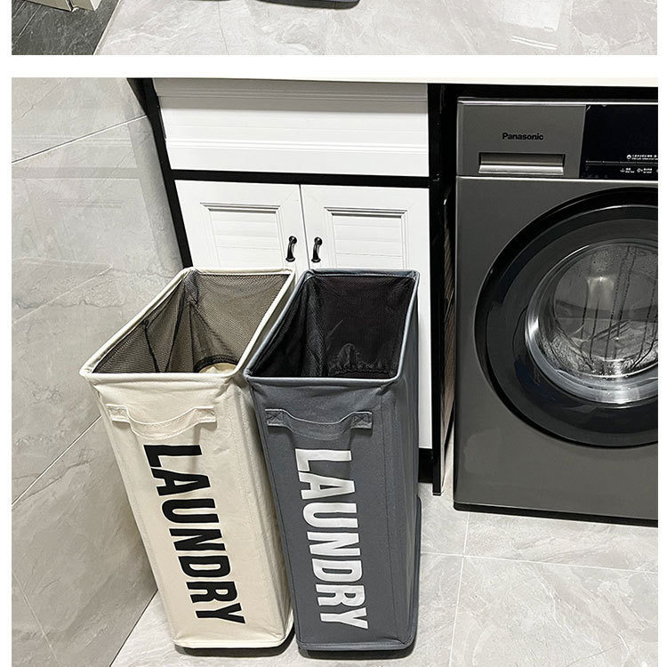 Oxford Cloth Single-Compartment Dirty Clothes Basket Clothing Storage Box Debris Storage Bedroom Gap Available