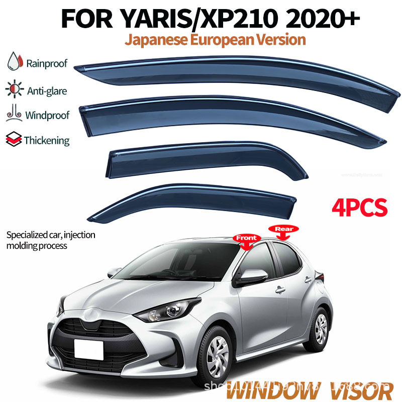 Подходит для непромокаемого козырька для бровей Yaris Toyota Yaris XP210 2020-на оконном козырьке