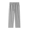 Gray straight pants (silver label)