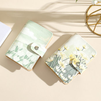 Factory direct anti-degaussing good luck lotus card double-sided card card card ID card neutral card bag