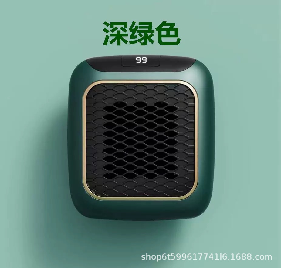 跨境迷你暖风机小型家用取暖器挂壁宿舍保暖神器陶瓷电暖器热风机