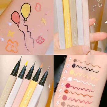 Beauty Makeup Gogo Dance Fine Makeup Eyeliner Pen Female Eyeliner Pen Sponge Head GT146