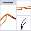 2025 New Adult Anti-Blue Light Glasses Frame Personalized Square Frame Men's and Women's Fashion Flat Mirror Goggles Wk917