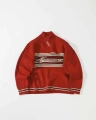 Cursive letter sweater (red)
