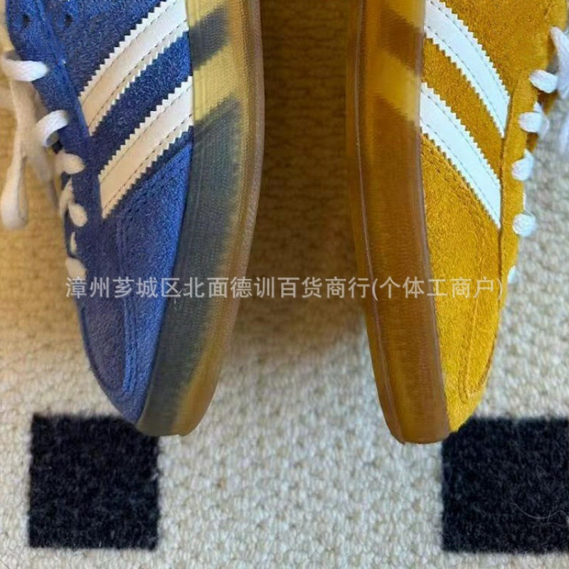รองเท้า Dexun จาก Putian รองเท้า Gazelle แฟชั่นสำหรับนักเรียนชาย-หญิง รองเท้า Dexun ของ Adidas ลายโคลเวอร์ คู่รัก แมทช์ง่ายที่สุด รองเท้าลำลอง