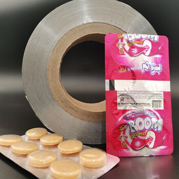 Milk Tablets Candy Food Packaging Blister Aluminum Foil Capsule Packaging Material Good Moisture-proof and Easy to Break