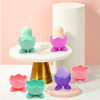 Cross-Border Silicone Powder Puff Drying Rack Dust-Proof Silicone Water Drop Drying Storage Rack Portable Beauty Silicone Egg Tray Holder