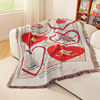 Cross-border Custom Jacquard Tapestries Cotton Thread Blanket Sofa Towel Office Nap Cover Blanket High-end Gift Blanket Tapestry Factory