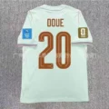2627 france away game + printed number 20 star + world cup armband