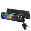 Wireless Carplay Streaming Rearview Mirror Reversing Image 4K High-Definition Driving Recorder Car Dvr