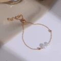 2165# adjustable pearl bracelet