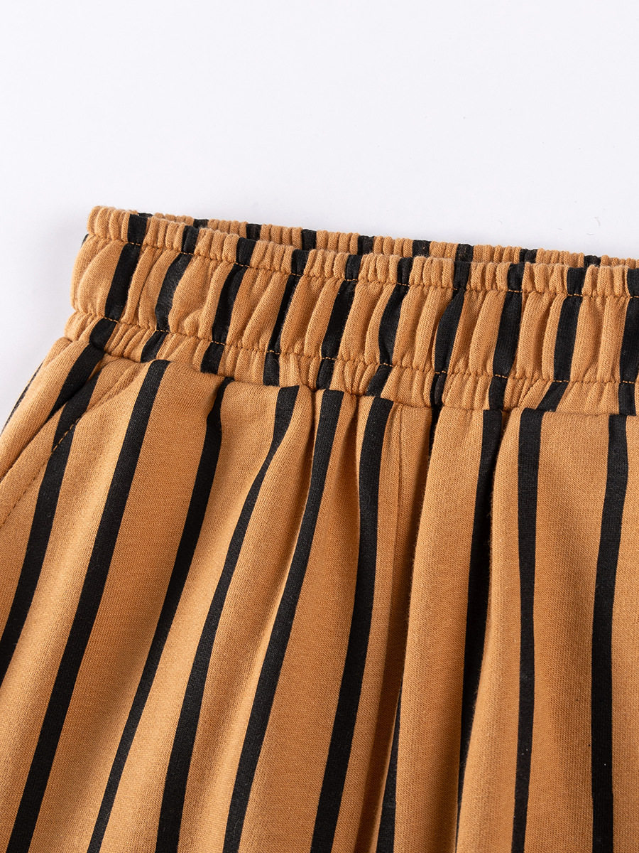 Kids' Clothing Source Factory, Autumn Boys' Set, Cartoon Striped Kids' Set