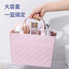 Bath Basket Portable Washing Basket Bathroom Plastic Washing Storage Basket Draining Bath Basket Bath Basket Folding Basket
